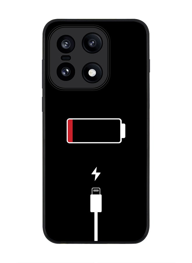 For OnePlus 15 Case,Slim fit Camera Protection, Shockproof Thin Phone cover  - Battery Empty